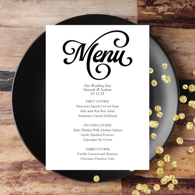 Mariage de menu supérieur (Créateur téléchargé)