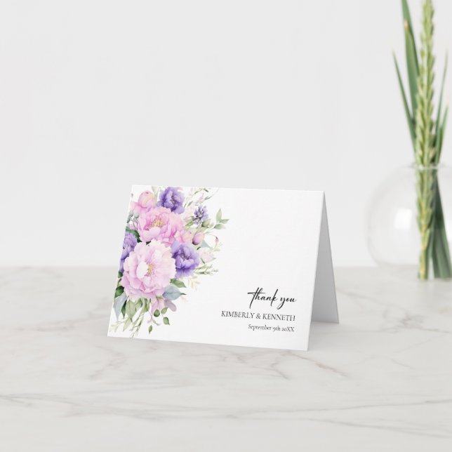 Mariage de Merci Floral rose violet (Devant)
