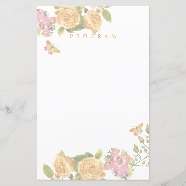 Mariage de monogramme de ruban Rose d'or (Devant)