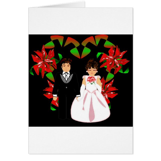 Mariage de Noël Couple personnalisable (Devant)