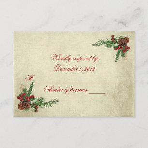 Mariage de Noël RSVP