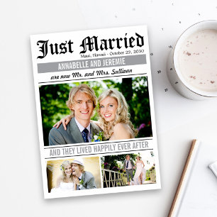 Mariage de nouvelles Mariage Faire-part - Blanc