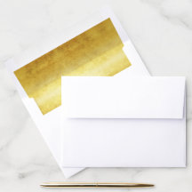 Mariage de papier doré à feuilles dorées