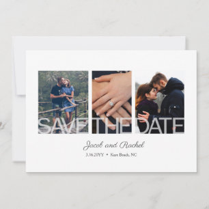 Mariage de photos Save the Date 3