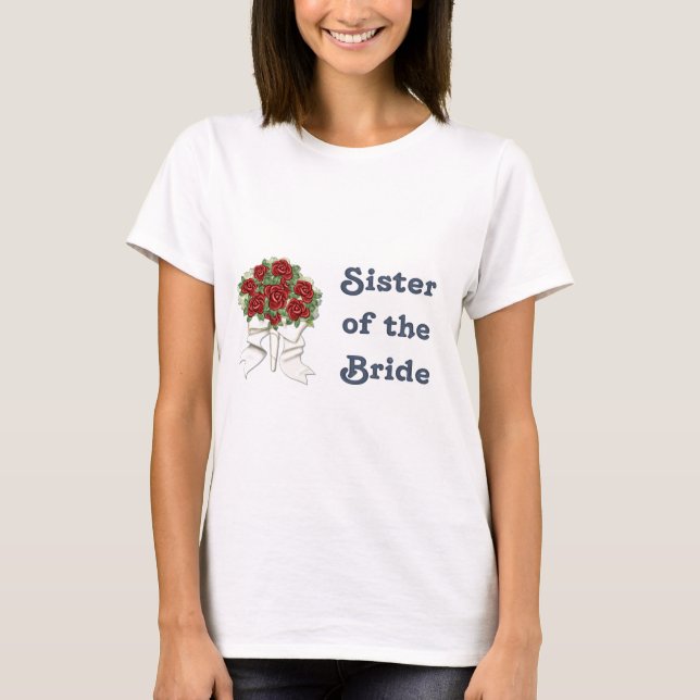 Mariage de pingouin - Mariée - T-shirt soeur (Devant)