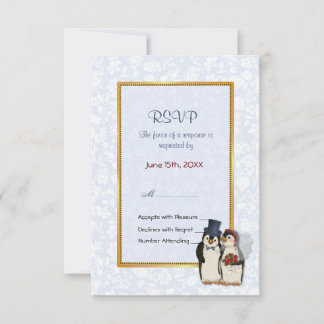 Mariage de pingouin - RSVP