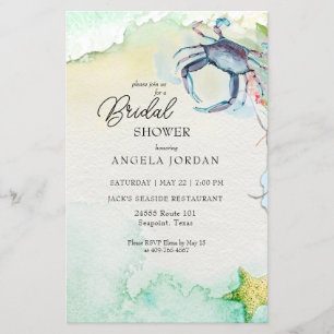 Mariage de plage dans le Maryland avec crabe - Bud