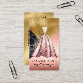 Mariage de robe formelle Carte de visite Seamstres