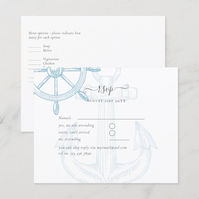 Mariage de roue des navires nautiques (Devant / Derrière)