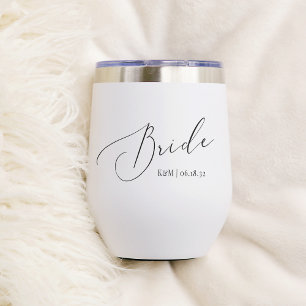 Mariage de script de mariée personnalisé