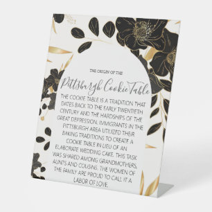 MARIAGE DE SIGNE DE TABLEAU DE COOKIES PITTSBURGH