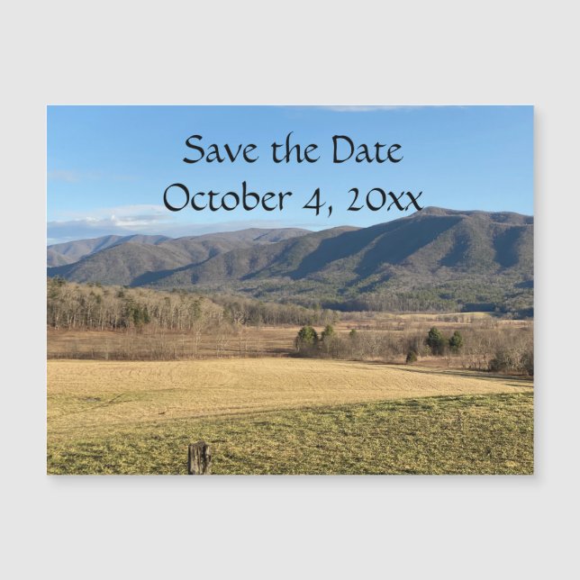 Mariage de Smoky Mountain Cades Cove (Devant)