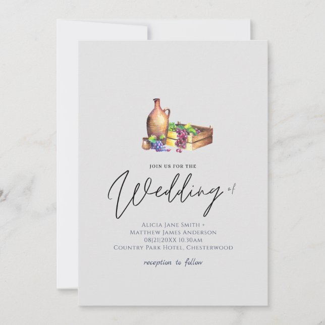 Mariage de table de pâturage rustique (Devant)