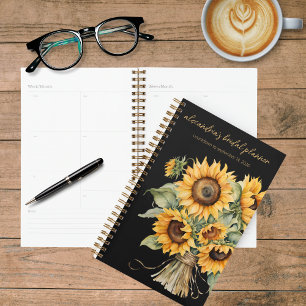 Mariage de tournesols rustiques