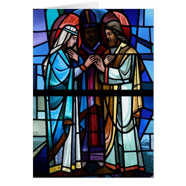 Mariage de verre souillé de Mary et de St Joseph (Devant)