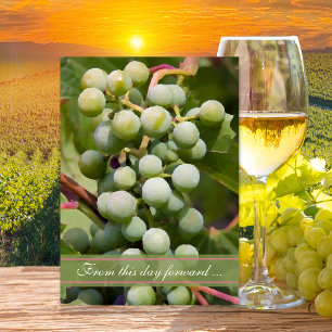 Mariage de vignoble Elopement / Faire-part de mari