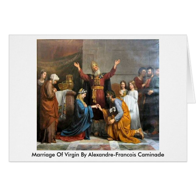 Mariage De Virgin Par Alexandre-François Caminade (Devant horizontal)