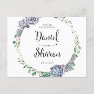 Mariage des invitations