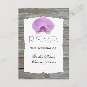 Mariage des orchidées RSVP - Barnwood