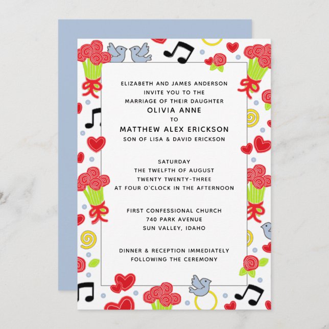 Mariage d'été (Devant / Derrière)