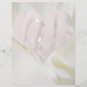 Mariage Deux mains ensemble Coeur