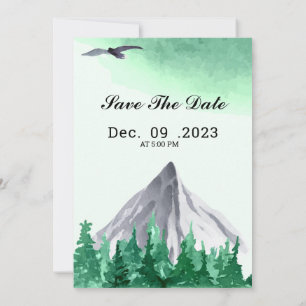 Mariage d'hiver Invitations pour tirer de votre rê