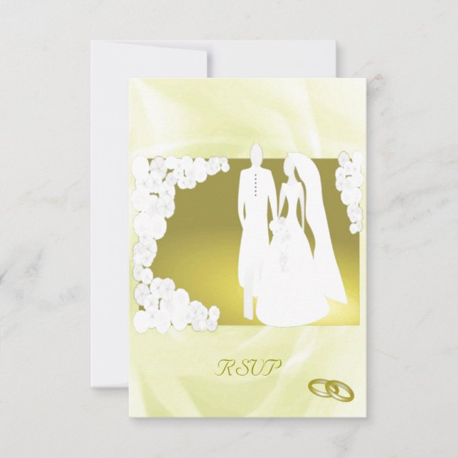 Mariage d'or RSVP (Devant)