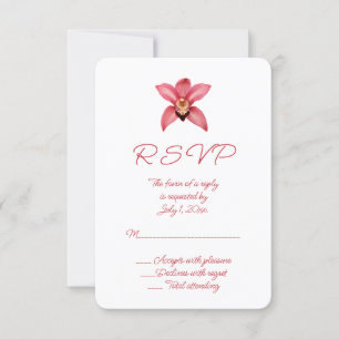 Mariage d'orchidées RSVP