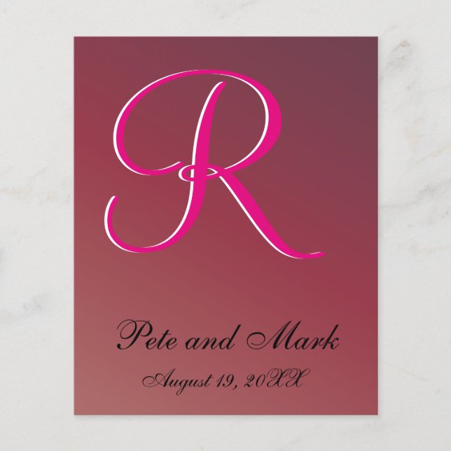 Mariage du budget Crimson rouge valeur Extraordina (Devant)