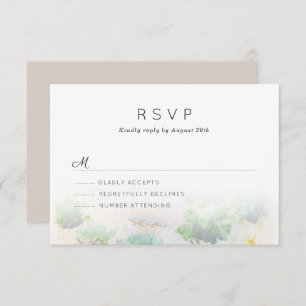 Mariage du paysage du désert RSVP