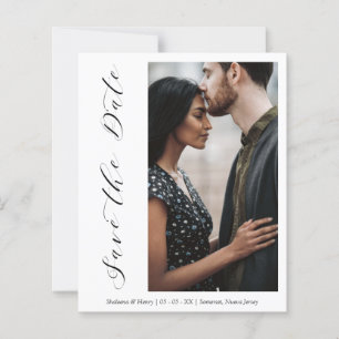 Mariage économique minimaliste photo Script modern