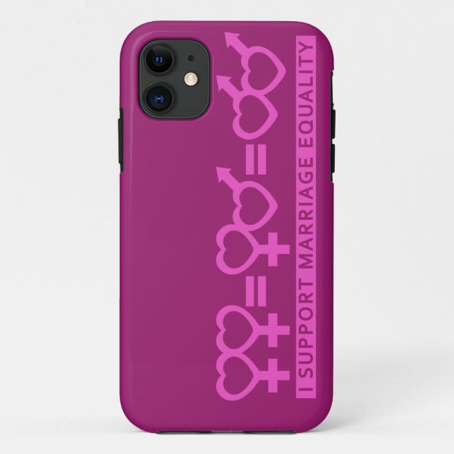 Mariage Égalité / One Love coque iphone personnali (Dos)