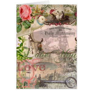 Mariage élégant Antique Mariage Vintage