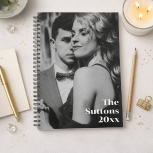 Mariage élégant avec photo de couple personnalisée