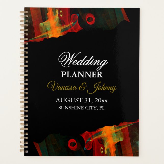 Mariage Élégant Classique Moderne Tendance Motif # (Devant)