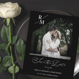 Mariage élégant photo noir élégant budget