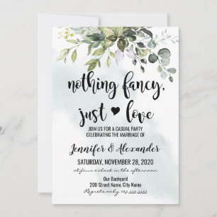 Mariage Elopement de verdure