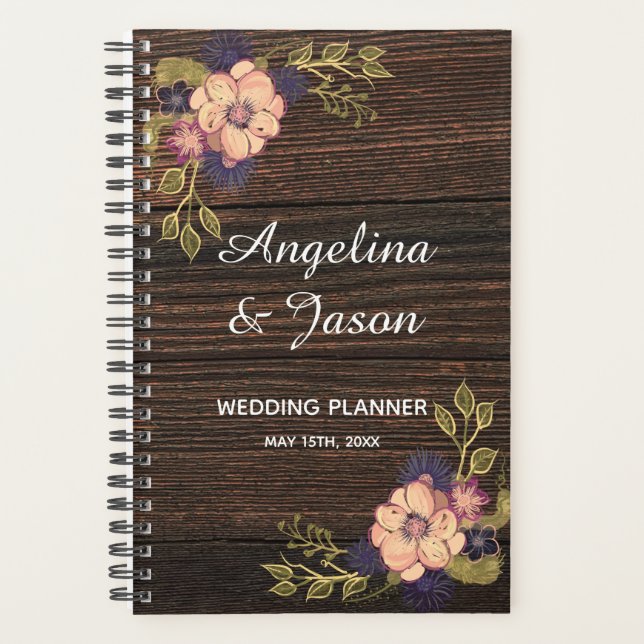 Mariage en Bois Rustique (Devant)