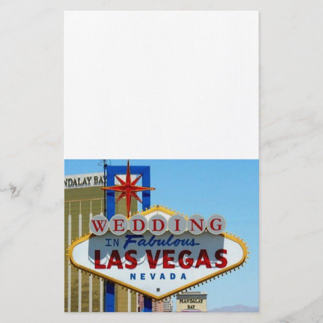 MARIAGE En Fabrique Las Vegas Papeterie (Devant)