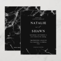 Mariage en marbre noir Budget