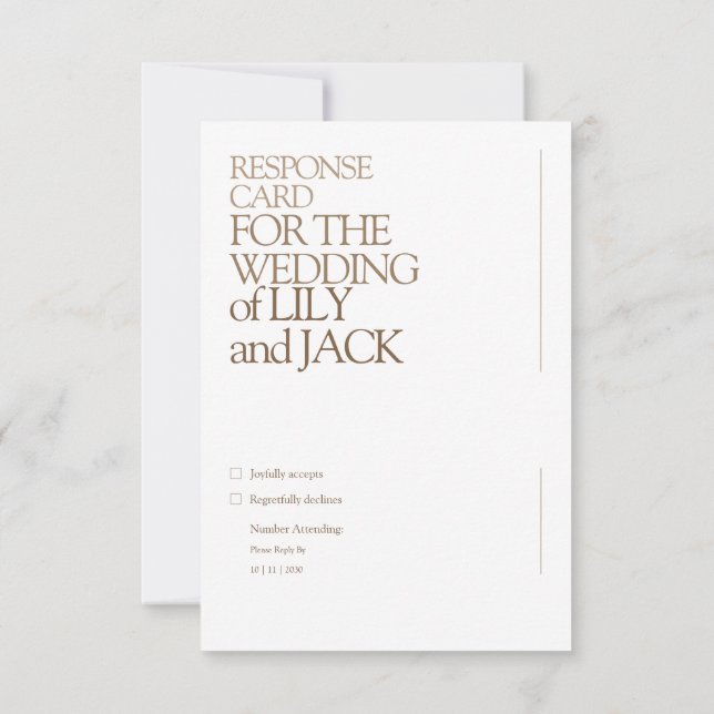 Mariage Enregistrer la carte de date avec photo RS (Dos)