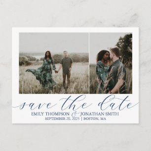 Mariage Enregistrer La Date Cartes Postales Deux P