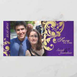 Mariage Enregistrer la date Faire-part - Purple Go