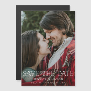 Mariage Enregistrer La Date Magnets - Enregistrer
