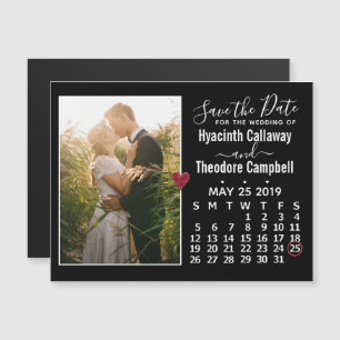 Mariage Enregistrer la date Mai 2019 Calendrier Ph