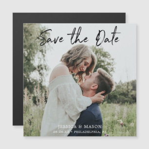 Mariage Enregistrer Les Magnets De Date - Enregist