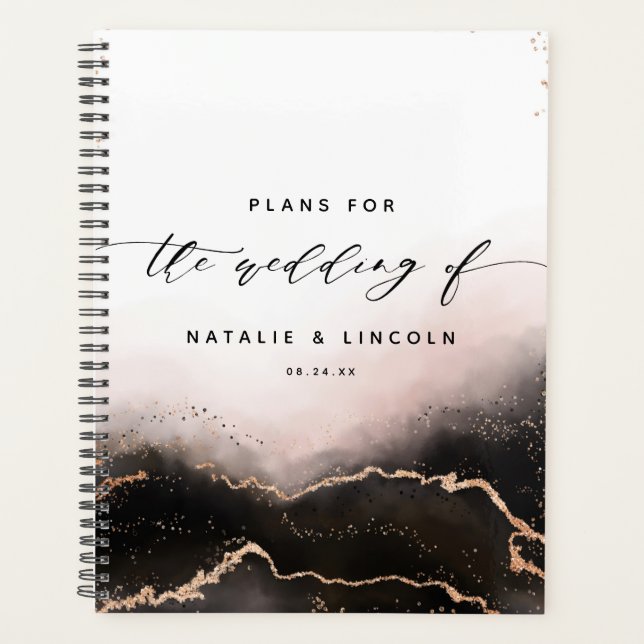 Mariage Ethereal Mist Ombre Blush Pink Moody (Devant)