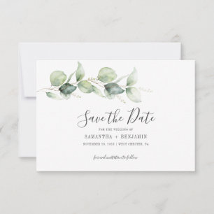 Mariage Eucalyptus Botanical Foliage Enregistrer l