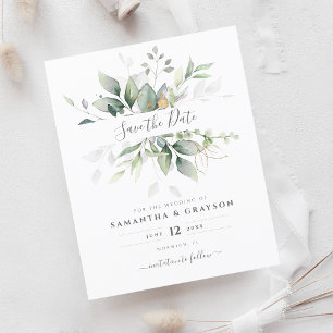 Mariage Eucalyptus Budget Vert
