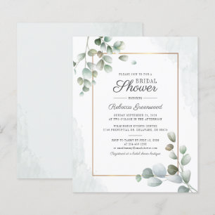 Mariage Eucalyptus Géométrique Végétal Budget Ente